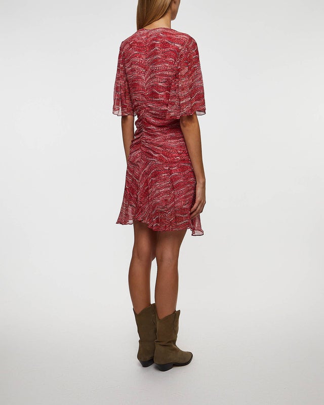 Isabel Marant Étoile Dress Vivienne Red FR 38 (EUR 36)