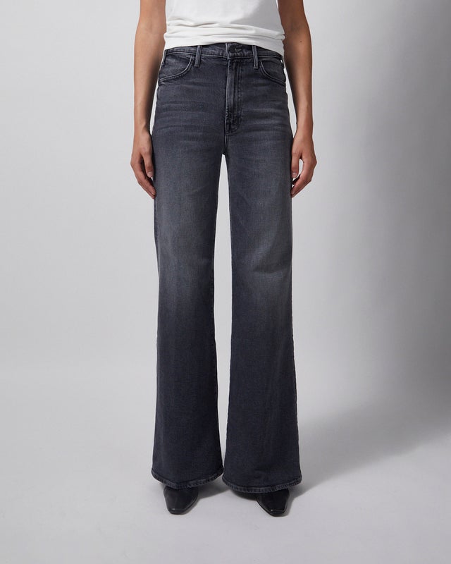 Mother Denim Jeans The Hustler Roller Snake Grey wash 28