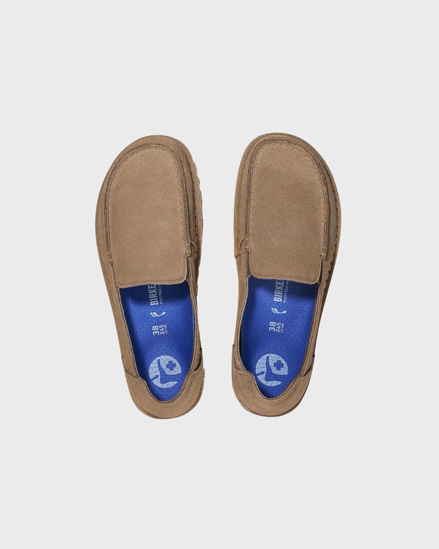 Birkenstock Mule Utti Slip On suede Taupe EUR 40