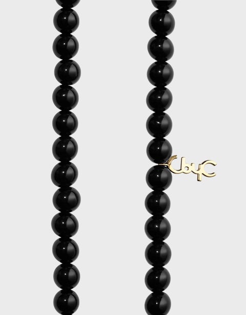 Necklace Black Tassel  Black ONESIZE 2