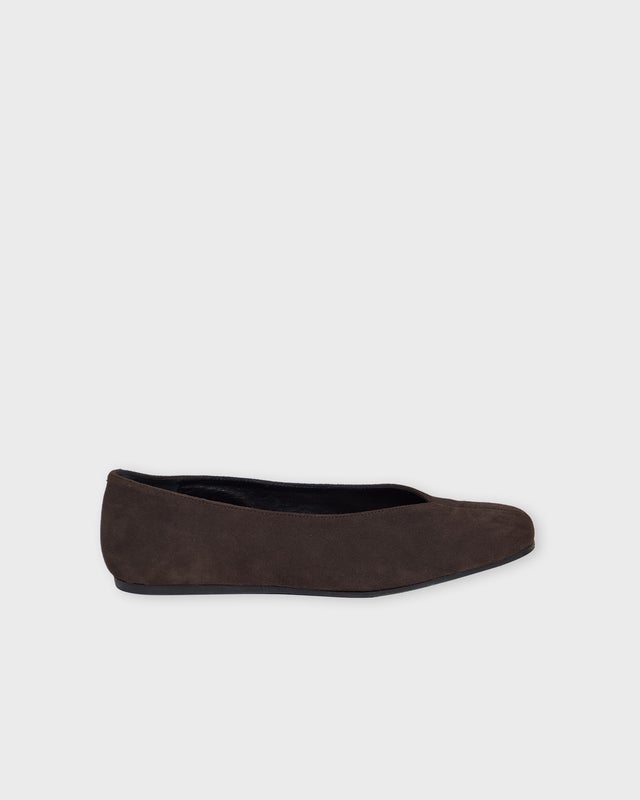 Wakakuu Icons Flats Suede Ballet  Brown EUR 39