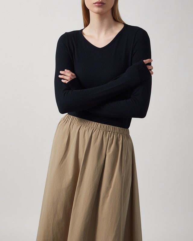 Wakakuu Icons Top Zoe Modal  Black S