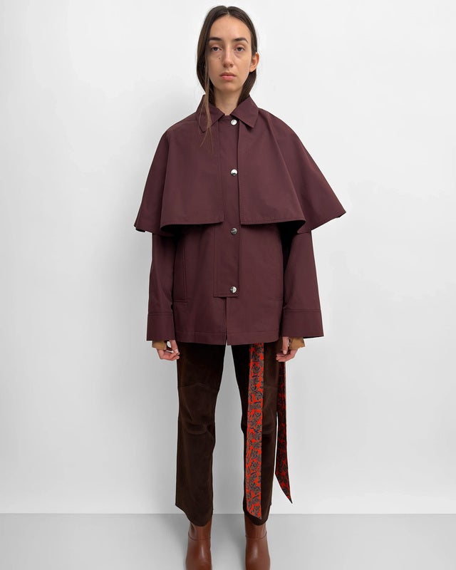 Rodebjer Coat Malin Long Brown S