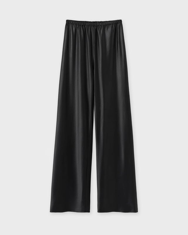 Almada Byxor Bias Satin Pants Svart XS