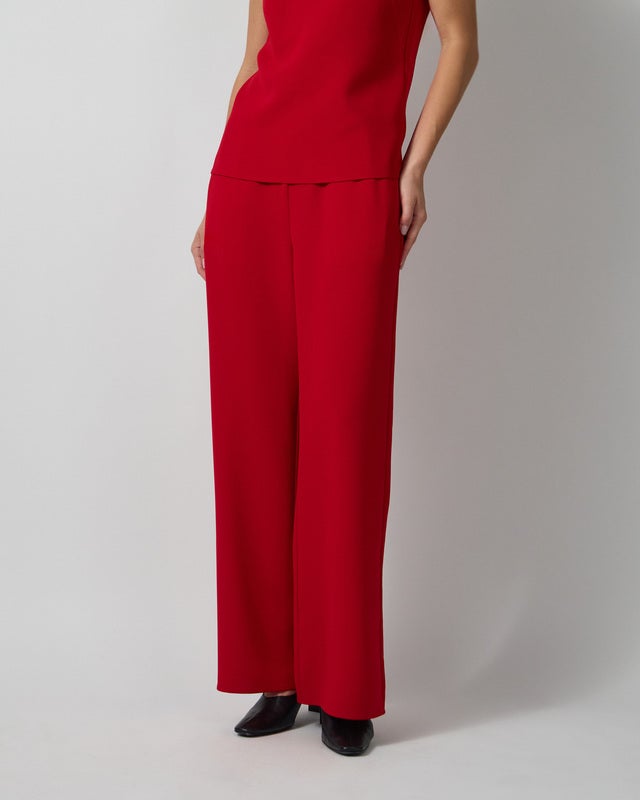 Wakakuu Icons Trousers Adeleine Crepe Red M