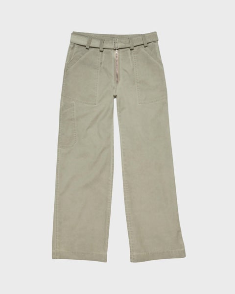 Byxor Twill Belt Clay 1