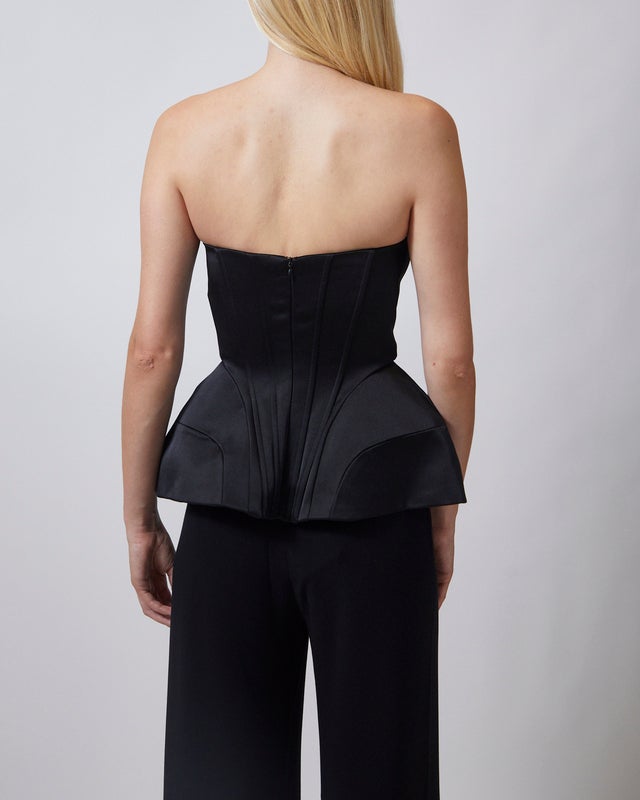 Malina Top Bellina Sculpted Corset Black 38