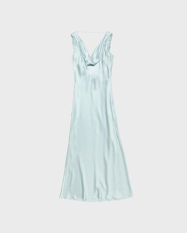 Acne Studios Dress Silk Tunic Light blue 38