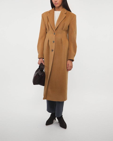 Coat Cinched Camel 2