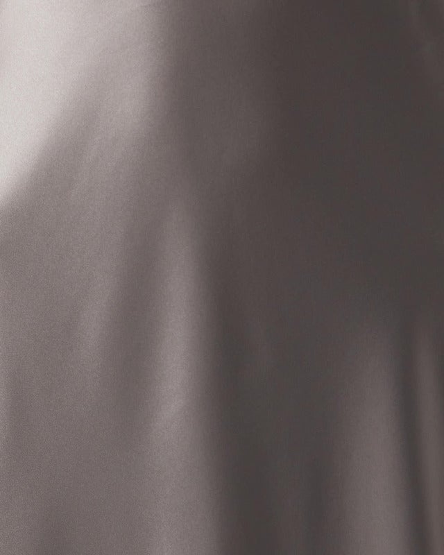 Malina Dress Carolina Flared Sleeve Satin Midi Granit 36