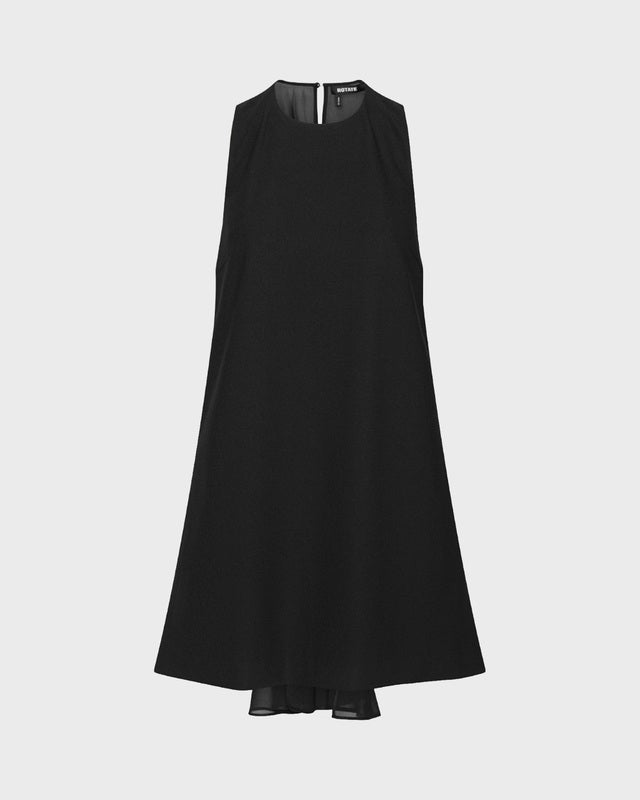 ROTATE  Dress Crepe Mini A-Line Black 36