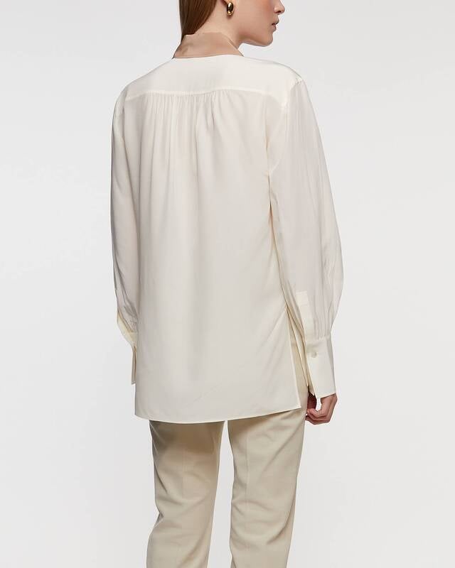 JOSEPH Blouse Evora Silk Ivory FR 42 (EUR 40)