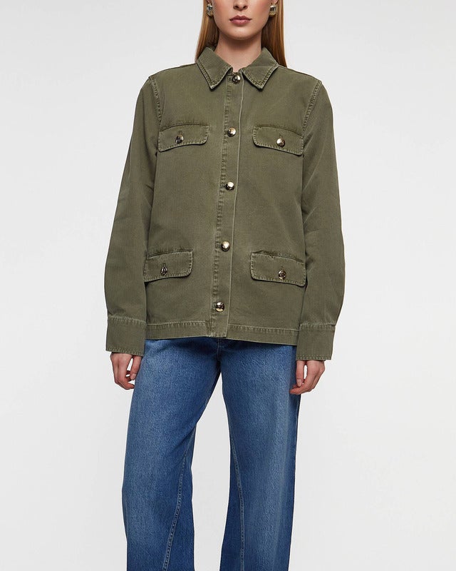 Anine Bing Jacket Corey Khaki green XS