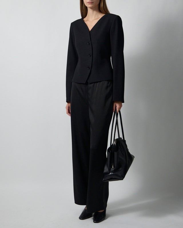 Dagmar Dinner Jacket Curved Front Black 42