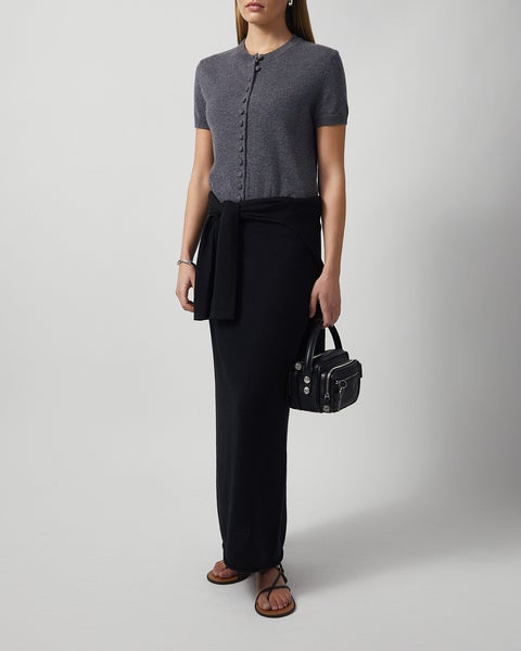 Cardigan Lunea Cashmere Grey 2