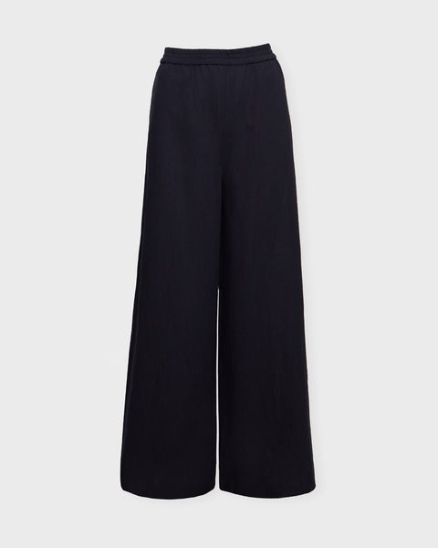 Byxor Lincoln Linen  Navy 1