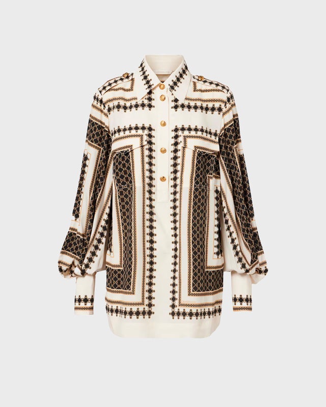 Zimmermann Blouse Pocket Print 1 (S-M)