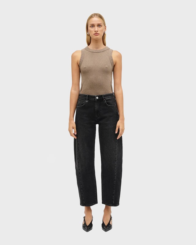 NEUW Jeans Amber Barrel Wanted Washed Black W30/L32