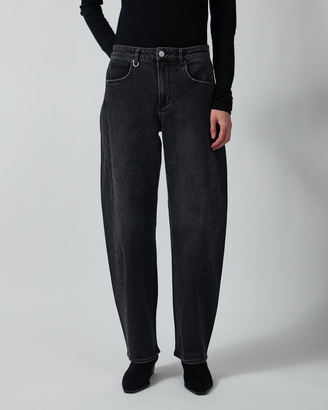 NEUW Jeans Amber Barrel Wanted Washed Black W30/L32