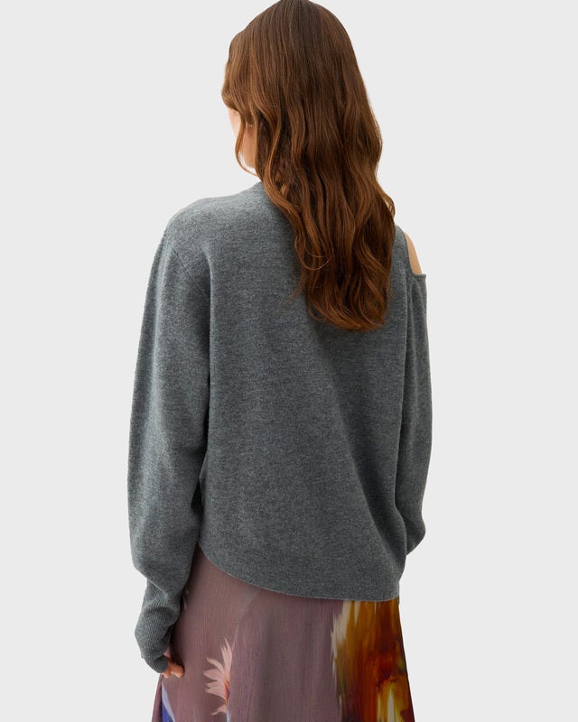 Rodebjer Sweater Knitted Acer Grey melange M