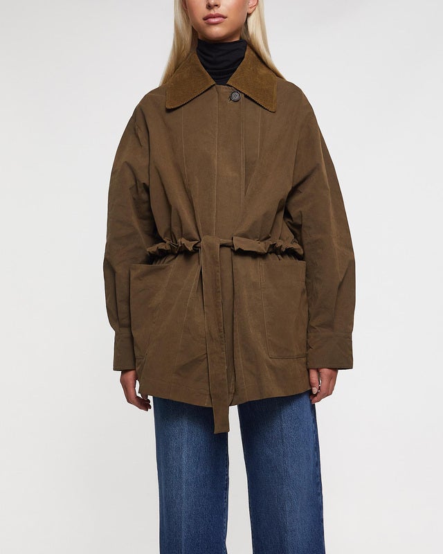 Dagmar Jacket Field Cotton Brown 42