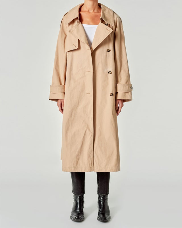 NEUW Coat Tokyo Trench Beige XS