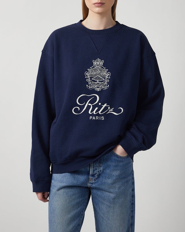 Ritz Paris x Frame Sweatshirt Ritz Unisex Navy S