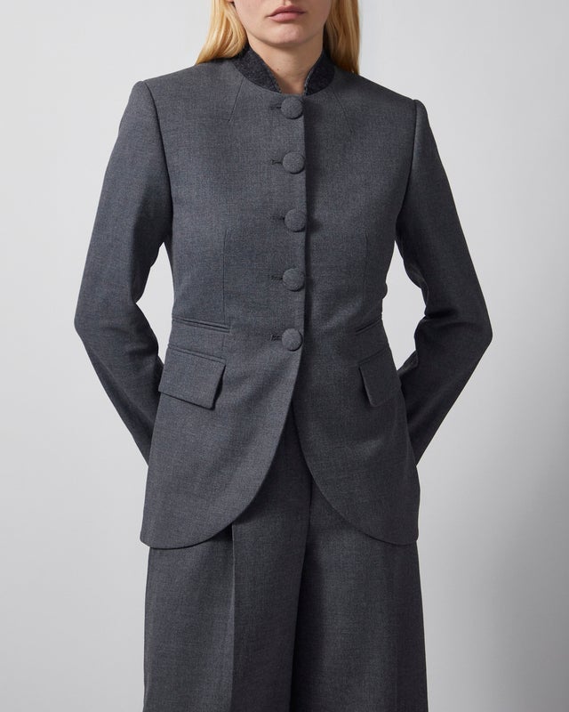 By Malene Birger Blazer CLAYE Grey Melange 40