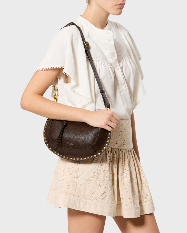 Isabel Marant Shoulder bag Oskan Moon Beige/Brown ONESIZE