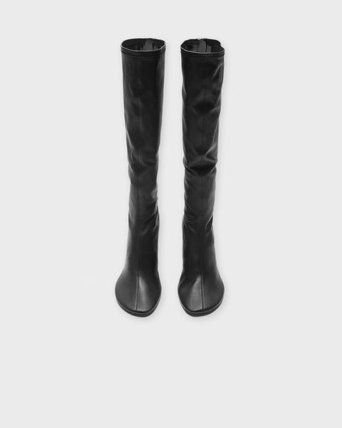 Boots High Leather Black 2