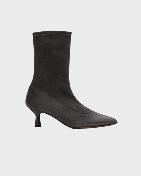 Boots Cerone Peltro Suede Stretch Grey 1