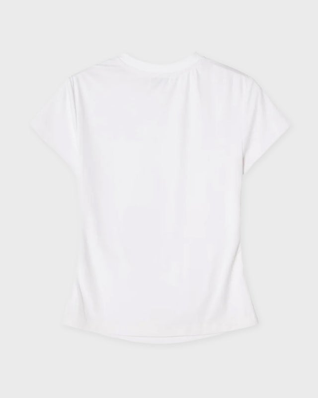 CLOEYS T-Shirt Tight Fitted Heart  White S