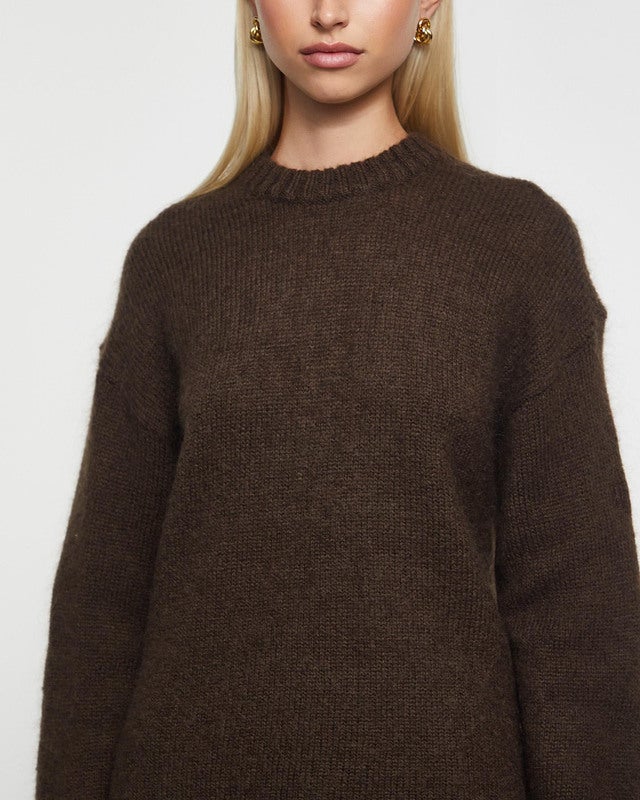 By Malene Birger Sweater Brie Mahogny  XS