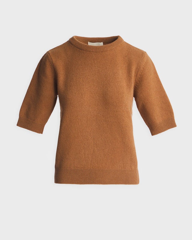 Wakakuu Icons Top London Wool Cashmere Camel M