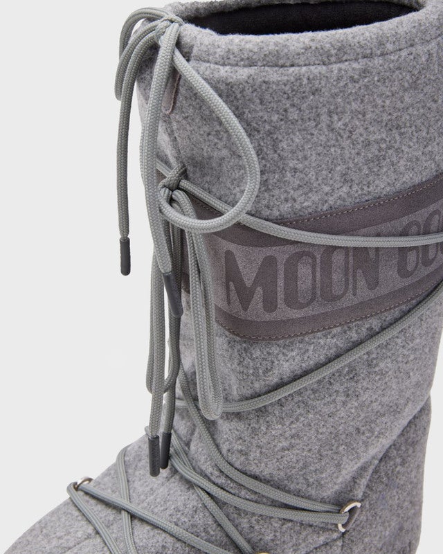 Moon Boot Moon Boots Icon Felt Grey 35/38