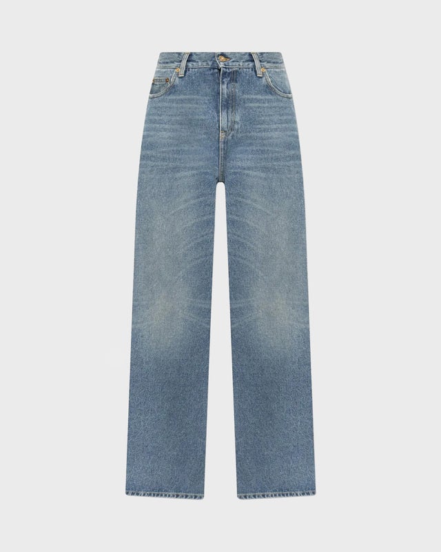 Golden Goose Deluxe Brand Jeans Golden Melody Boyfriend Denim Washed Blue 28