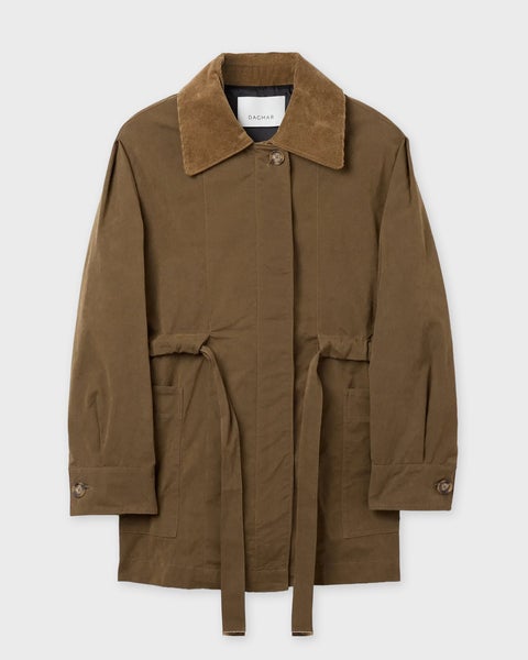 Jacket Field Cotton Brown 1