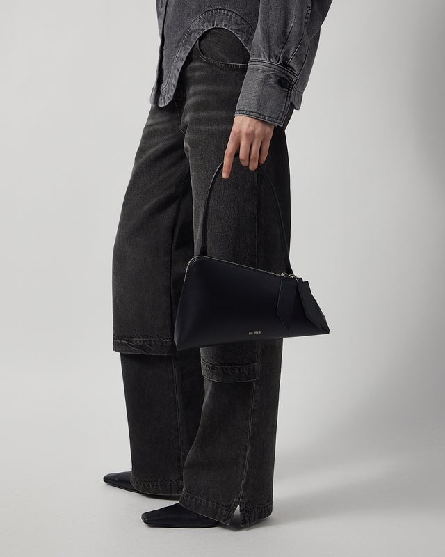 The Attico Bag Sunrise Shoulder Black ONESIZE