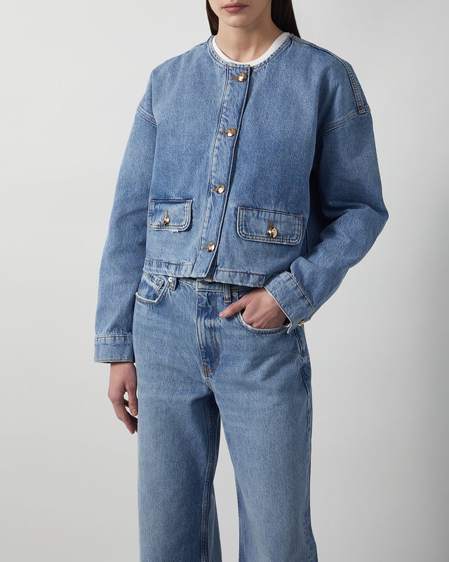 Anine Bing Jacket Blanche Washed blue M
