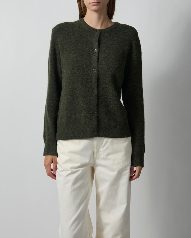 Samsøe Samsøe Cardigan Nor Short 7355 Dark Green XL