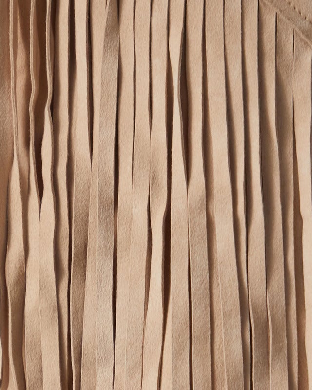 STAND STUDIO Jacket Estee Fringe  Sand 40