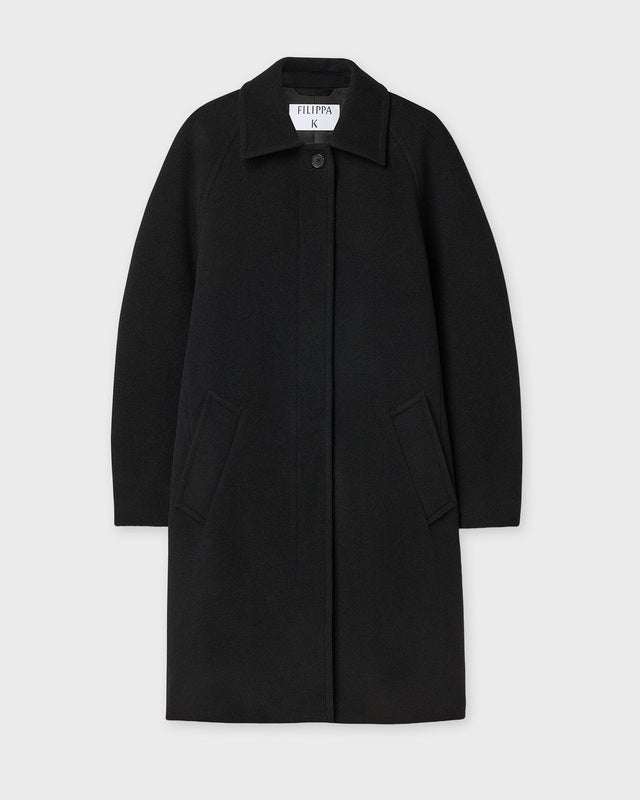 Filippa K Coat Cocoon Black 36
