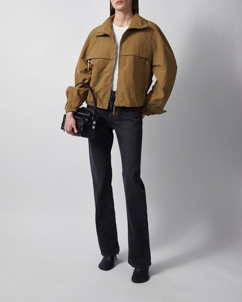 Jacket Nylon Logo Dark Green 2