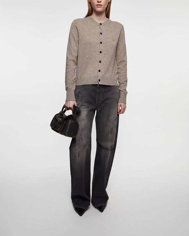 Acne Studios Kofta Fitted Yak Wool Grey melange L