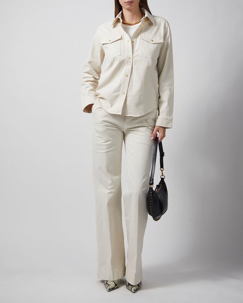 Jeans MODERN DOJO Comfort Twill Ecru 2