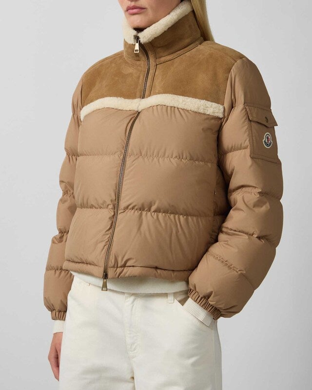 Moncler Down Jacket Aurore Brown MONCLER 2 (M)