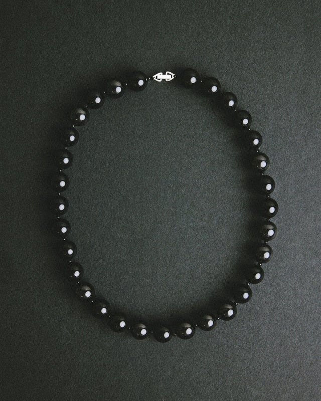 Ragbag Necklace Dagny Stone Silver ONESIZE