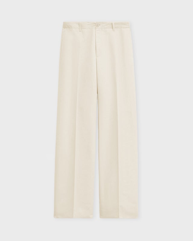 Filippa K Trousers Relaxed Straight Cream 42