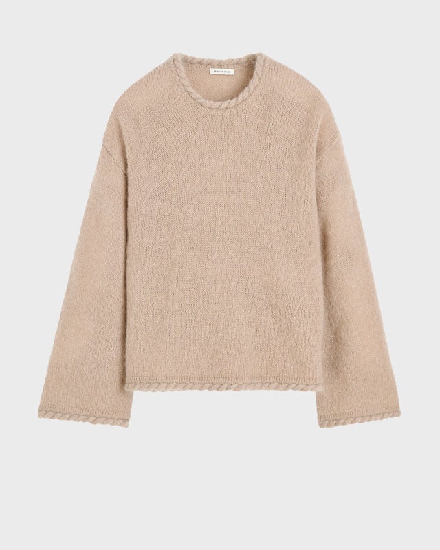 By Malene Birger Sweater Cierra Braid Grey M