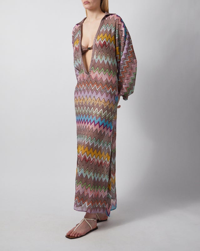 Missoni Dress Long Cover Up Multicolor IT 44 (EUR 40)